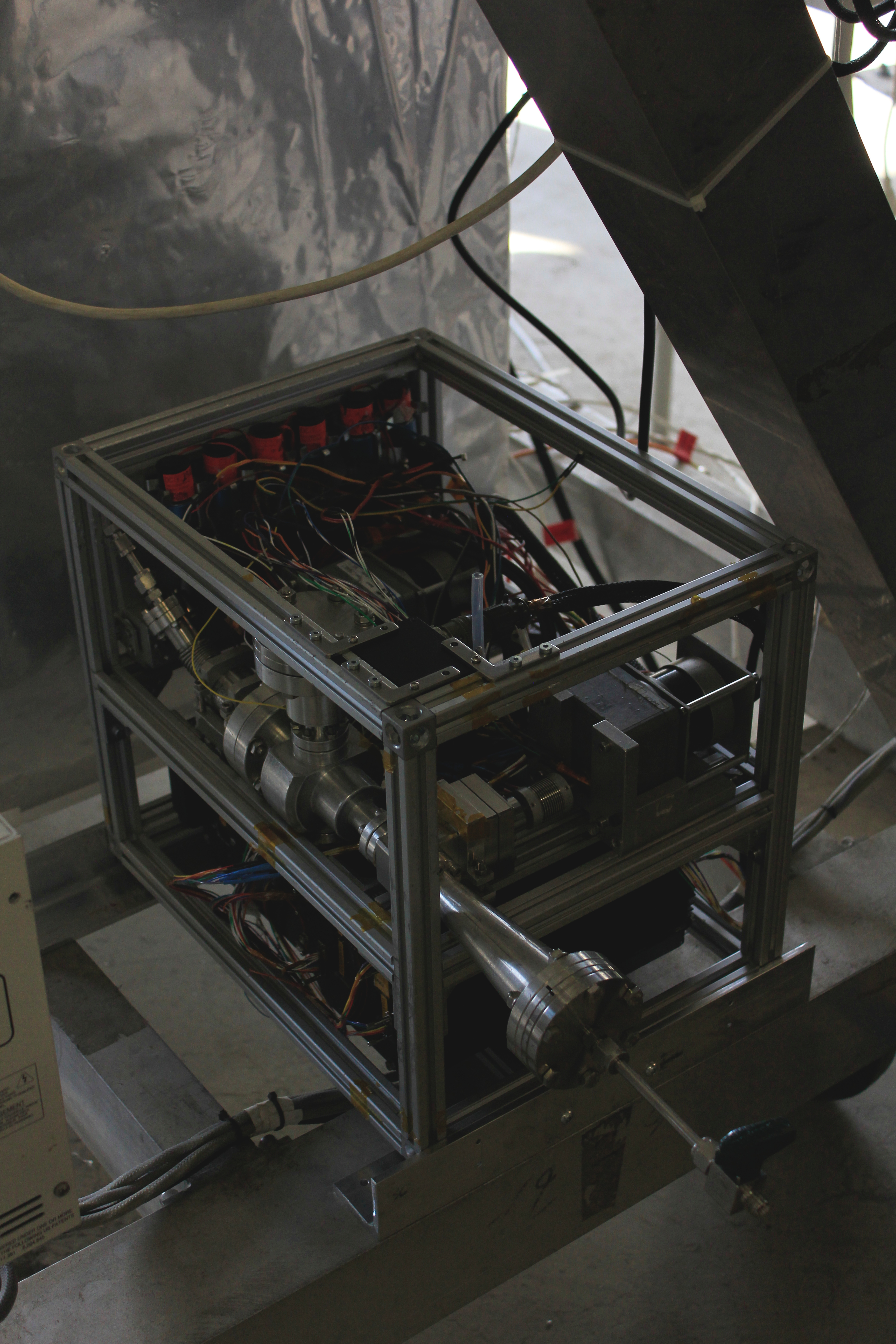 DUSTER2018 inside the gondola. Longyearbyen, Svalbard (Norway).